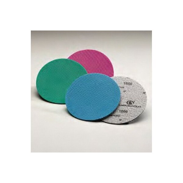 Carborundum 152 mm Carbo Medalist Grip-On Foam H&L Disc P3000 Grit M0806W Aluminum Oxide, PK/15, 15PK 5539553381 - main